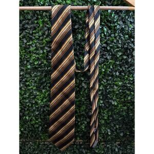 JZ Richards Nordstroms Silk Necktie, 59in Made USA Classic Multi Color, Vintage